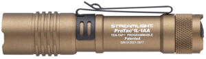 Streamlight 88073 ProTac 1L-1AA Everyday Carry Flashlight Coyote 40/150/350 Lumens White C4 LED