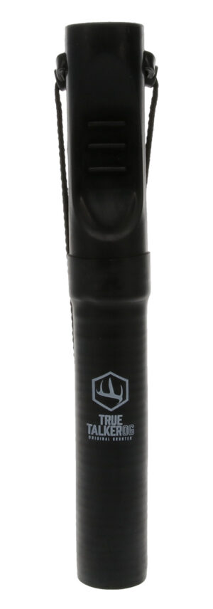 Hunters Specialties 100145 True Talker OG Open Call Attracts Deer, 5 Deer Vocalizations, Mature/Young Buck Grunts, Doe/Fawn Bleats & Aggressive Buck Growl, Black Rubber