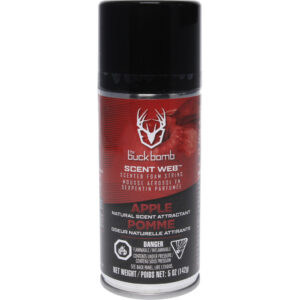 Buck Bomb Scent Web Foam Spray Apple