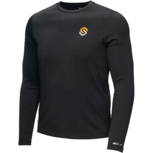 ScentLok Climafleece BaseSlayer Top Black Small