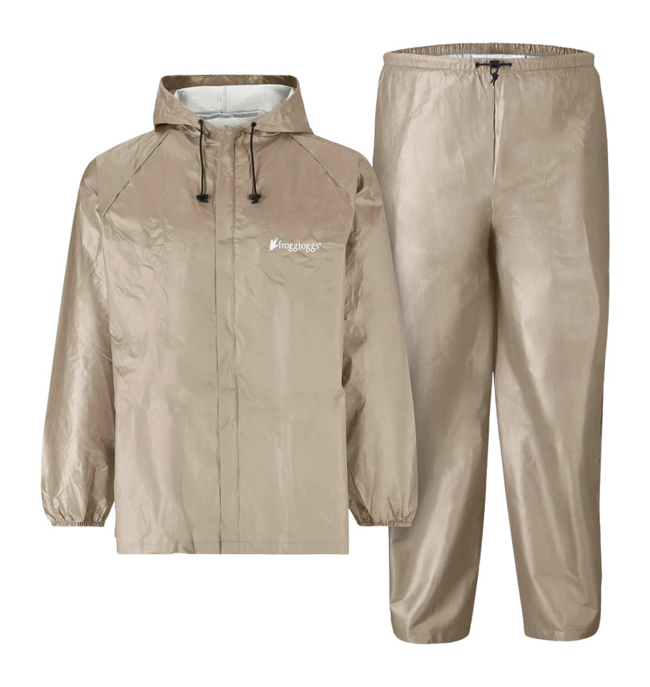 FROGG TOGG UL12104-04MD ULTRA-LITE2 RAIN KHAKI MD
