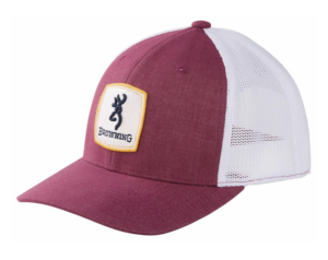BRN CAP FINN MB MAROON/WHT
