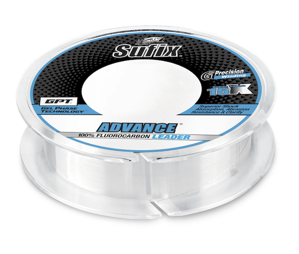 SUFIX ADV FLUORO LDR 8LB CLR 25 YDS